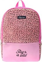 rugzak Stay Wild junior 17 liter polyester roze