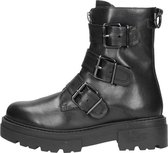 SUB55 Biker boots Enkellaarsjes Plat - zwart - Maat 38