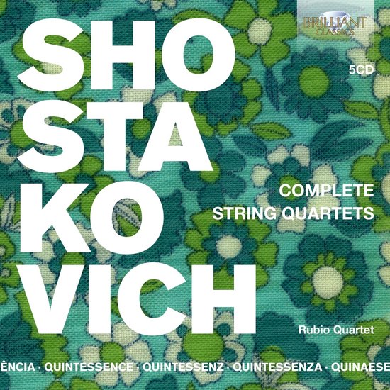 Rubio Quartet - Shostakovich: Complete String Quartet (5 CD)