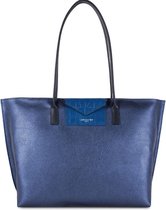 Lancaster Paris Shopper - Sapphire/Royal Blue/Dark Blue - PU + Leer