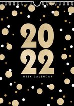 Hallmark - Week Kalender - 2022 - Shine Bright - Week per pagina - Ringband - 16,5x23cm