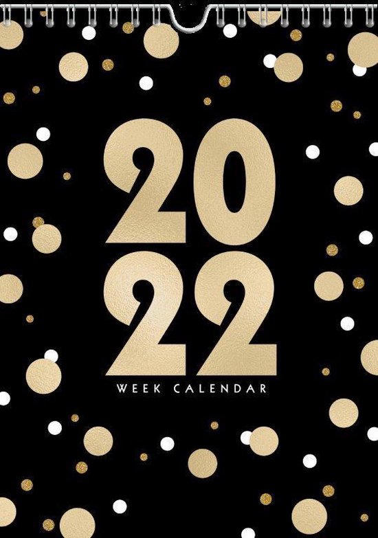Rustiek binnenplaats Frustratie Hallmark - Week Kalender - 2022 - Shine Bright - Week per pagina - Ringband  - 16,5x23cm | bol.com