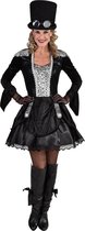 Magic Design Verkleedjurk Steampunk Sleutels Dames Zwart Mt Xs