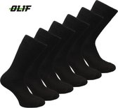 Olif - Thermosokken - 6-Pack - Zwart - Maat 39-42
