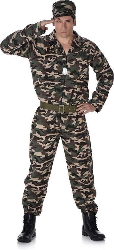 Leger & Oorlog kostuum - Soldaat - Volwassen man / M | bol.com