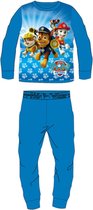 Paw Patrol fleece pyjama - blauw - maat 122/128