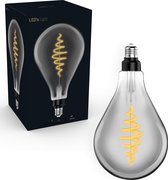 LED's Light Dimbare LED Filament lamp E27 - Smokey Peer 29 cm - Extra warm wit licht - A165