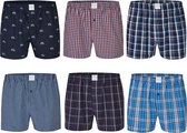 MG-1 Wijde Kinder Boxershorts Jongens 6-Pack D700K - Maat 176