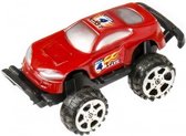 monstertruck jongens 8 cm rood