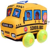 schoolbus junior 11 x 8 cm katoen geel