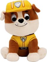 knuffel Paw Patrol Rubble 15 cm pluche geel