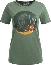 WE Fashion Dames T-shirt met opdruk