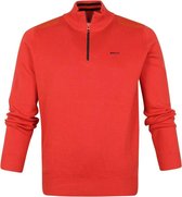 NZA Milburns Pond Pullover Half Zip Oranje - maat 3XL