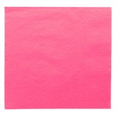 Servetten fuchsia / 40X40cm - 100 stuks