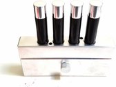 4 cavity Twist-Up Jumbo Pencil Mould 4 cavity - DIY Lipsick and/or Kohl Eye Pencil