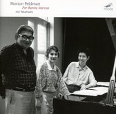 Aki Takahashi - Morton Feldman: For Bunita Marcus (CD)