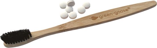 green-goose® Vegan Tandenborstel | Hard | Duurzaam Bamboe | Biologisch afbreekbaar