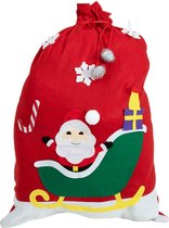 Kerst cadeautas groot - Kerst kado tas - 90 CM - Kerstpakket - Kerst verpakking - Kerstcadeau - Kerstman - Tas - Zak - Kerstversiering - Christmas gift bag