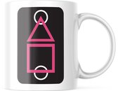 Squid Game Mok: The Playground | Grappige mok | Grappige Cadeaus | Koffiemok | Koffiebeker | Theemok | Theebeker