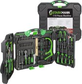 STARKMANN Premium Blackline Tools 110 delige Doppenset, bits, torx, inbus