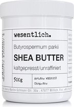 Biologische Shea Butter, 100% biologische Shea Butter, vegan en geurvrij, Intensive Care voor Gezicht - Lichaam - Haar - Lichaamsverzorging.