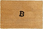 Bitcoin Deurmat - Bitcoin - Deurmat kokos - Deurmat met logo - Droogloopmat - Deurmat binnen - Deurmat funny - Crypto - Bitcoin