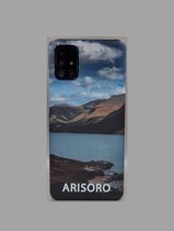 Arisoro Samsung Galaxy A51 hoesje - Backcover - Wast Water