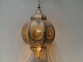 Rocaflor hanglamp oosters large wit/goud