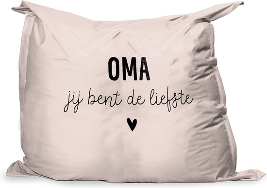 PillowMonkey zitzak - Oma - Oma jij bent de liefste - Quotes - Spreuken