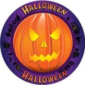 Halloween 100x Halloween onderzetters/bierviltjes - 100 stuks - Halloween feestartikelen