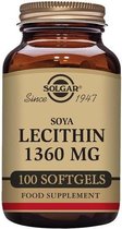 Soya Lecithin Solgar 1360 mg 100 Capsules