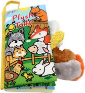 Baby speelgoed/knisperboekje/kerstcadeau/ Educatief Baby Speelgoed /Zacht Baby boek /Zacht Speelgoed/Speelgoed voor baby/ Speelgoed Voor Kinderen/ "Plush tails" thema