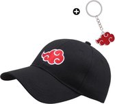 Naruto Akatsuki Pet + Sleutelhanger -  Itachi - Cosplay - Necklace - Verkleedkleren - Anime - Hidden Leaf - Carnaval Merchandise