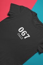 Squid Game No. 067 T-Shirt | Kang Saebyeok | Kdrama | Netflix TV Merchandise | Unisex Maat XL