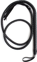 INN Love Zweep - Extra lang - 2,1 Meter - BDSM - Bondage - Zwart