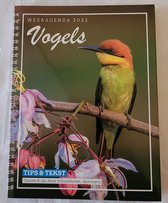 LIBOZA - Agenda - Weekagenda 2022 - A5 18 x 23 - VOGELS - met ECO pen - 52 mooie vogelfoto's - 7 dagen + minimaandkalender per week - Veel schrijfruimte - Jaarkalender - Feestdagen - Schoolag