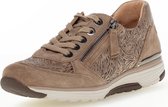 Gabor rollingsoft sensitive 76.973.64 - dames wandelsneaker - beige - maat 37 (EU) 4 (UK)