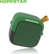HOPESTAR T5 Groen Mini Draadloze Bluetooth Speaker Draagbare waterdichte Stereo muziek Subwoofer Bass Kolom SoundBox Outdoo