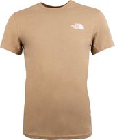 The North Face Simple Dome T-shirt - Mannen - beige/wit