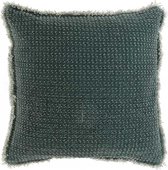 Unique Living | Kussen Torvi 45x45cm hedge green | Kussen woonkamer of slaapkamer