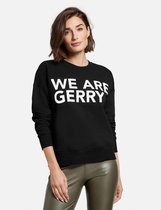 GERRY WEBER Dames Sweatshirt WE ARE GERRY Schwarz-L