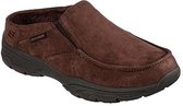 Skechers Creston Fernley pantoffels chocolate