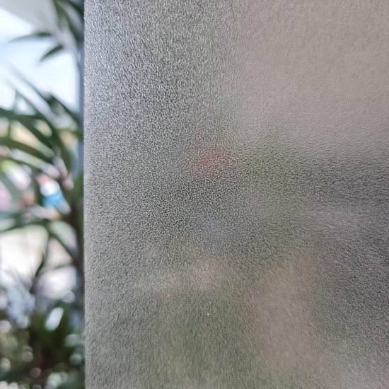 2x rollen raamfolie zandkorrels semi transparant 45 cm x 2 meter zelfklevend - Glasfolie - Anti inkijk folie