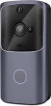 DrPhone ® HawkX5 - Video Deurbel Cloud – Wireless Camera - Micro SD - Intercom - Wifi + 4G - Inclusief App + Bel + Adapter & 3 Meter Kabel - Zwart