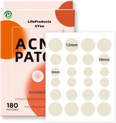 LifeProducts4You Pimple Patch - Acne - Puisten - Blackhead Remover - Mee Eters Verwijderen - Puisten Verwijderaar - Acne Patch - 180 Stuks