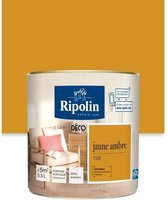 RIPOLIN Muurverf alle onderdelen, Ripolin - Mat ambergeel, 0,5L