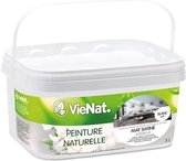 VIENAT Natuurlijke zijdematte muur- en plafondverf - 5 L - Wit