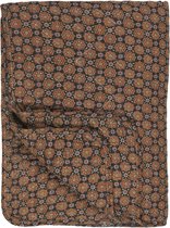 IB Laursen - Quilt / Plaid-Bloemen-Bruin