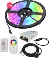 Lagiba 12V waterdichte LED strip - 1300 cm - RGB - 187.2 Watt