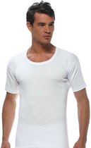 Heren katoen T-shirt XL Wit/2Pack